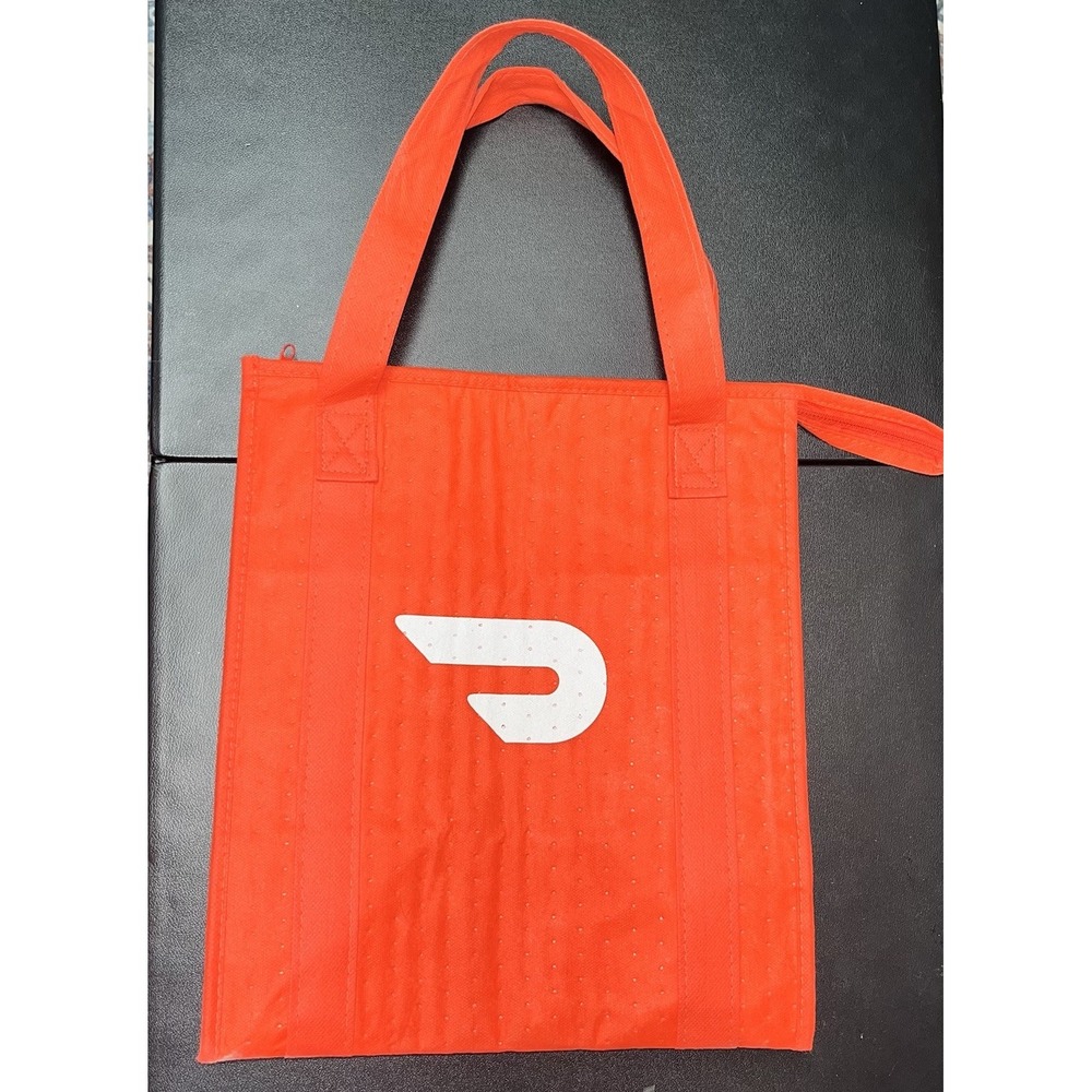 Doordash Large Insulated Food Pizza Delivery Bag Tote 19x19x5 Thermal